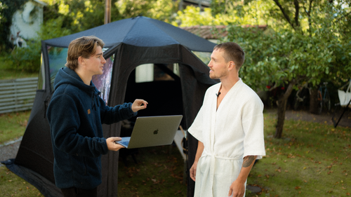 Bygga eget bastutält - En guide