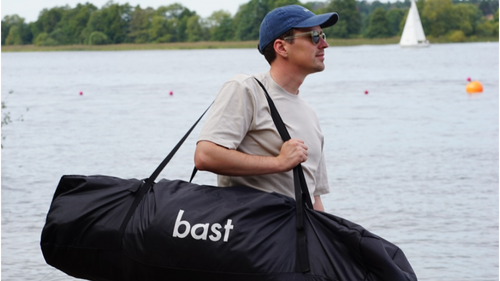 Hur portabla är bastutält?