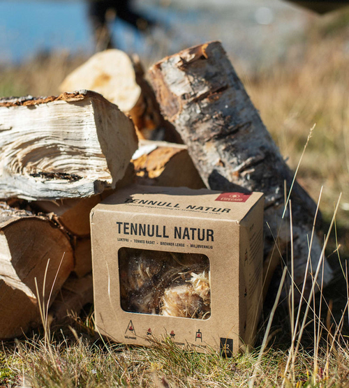 Tænding af uld natur