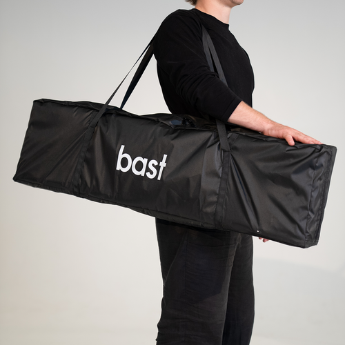 Bench in cedar wood, set of 2 