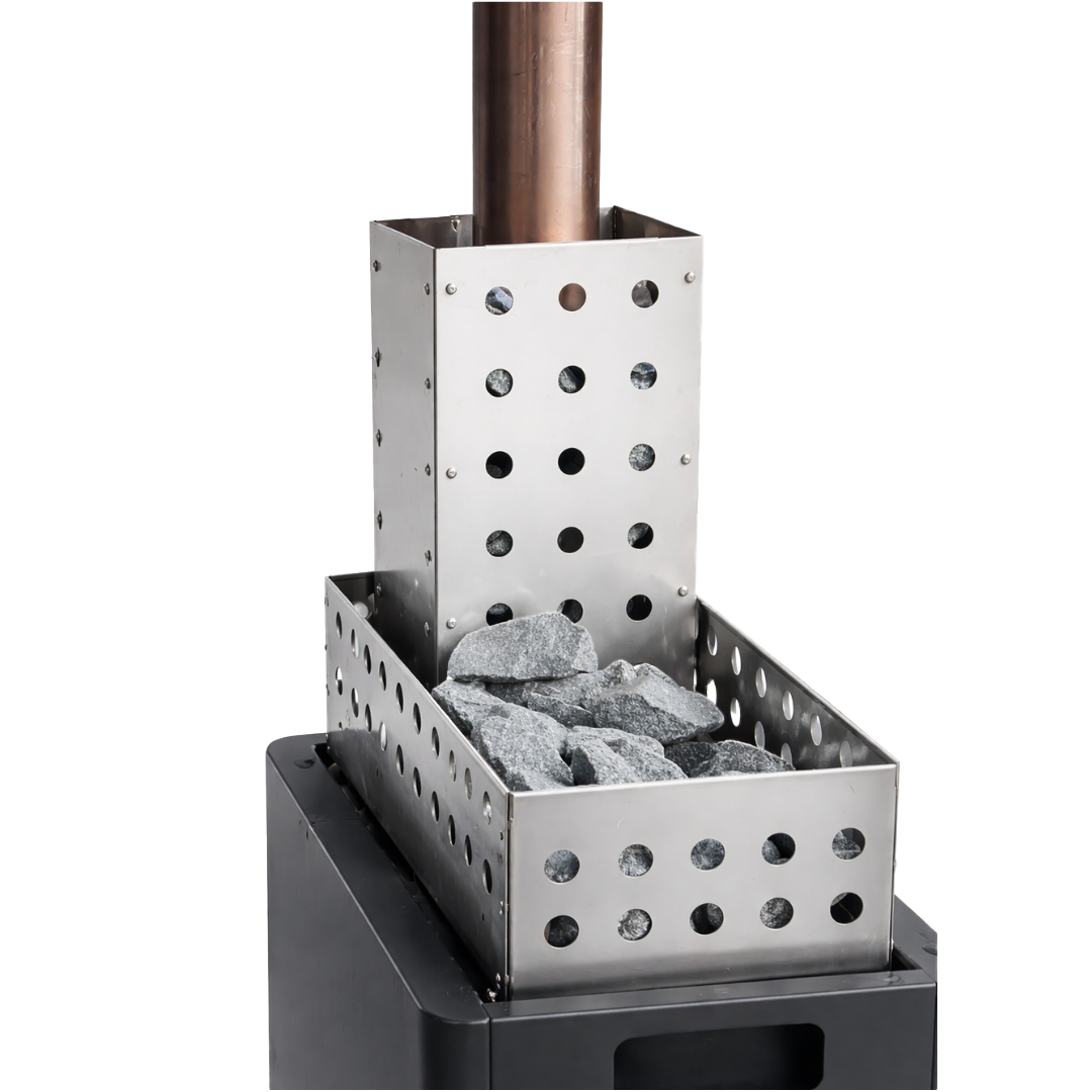 Sten inklusive stenkorg + skorstensstenkorg