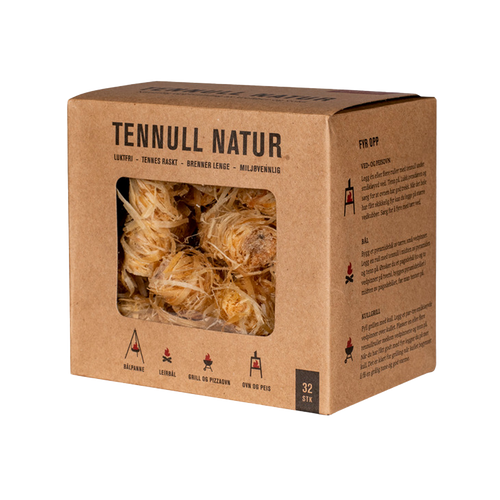 Tænding af uld natur